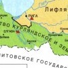 The territory  of Latvia after the end of the Polish-Swedish War