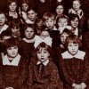 Pupils of the monastery shelter