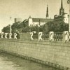 The embankment in Riga in 1950`s