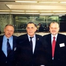 Aleksejs Tuļins ar koleģien