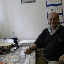 Vladislavs Turko savā darba kabinetā