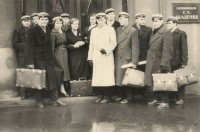 Николай Иванов с однокурсниками ЛСХА