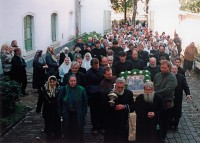Крестный ход в 2005 году