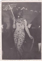 Larisa Dišele Velna tēlā Jāzepa Mediņa Mūzikas vidusskolas Jaungada masku ballē