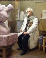 Valerians Formozovs. «Akadēmiķa T. Zaļkalna portrets»