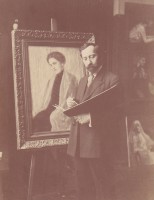 N. Rominskis glezno L. Žiglevičas portretu
