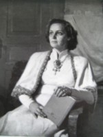 Alexander Nalogin. Portrait of the Latvian actress Velta Line