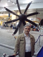 Vladimirs Labendiks starptautiskajā aviosalonā Leburžē