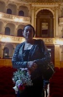 Людмила Виканова в зале Латвийского Национальной оперы и балета