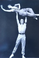 Игорь Морозов (Бирбанто) и Алла Сахарова (рабыня) в балете “Корсар”