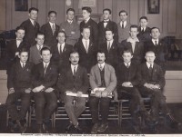 На выпускном экзамене по физике в Рижской городской русской средней школе, 1927 год