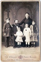 Fjodors Smirnovs ar ģimeni