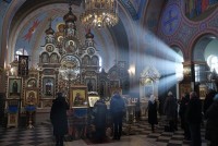 Интерьер собора во имя святых праведных Симеона и Анны в Елгаве