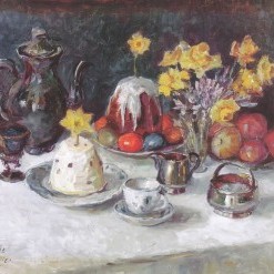 Pareizticīgo tradīcijās klātais Lieldienu galds Latvijā