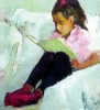 Людмила Перец. Девочка с книгой
