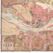 Карта Риги в 1880 годы
