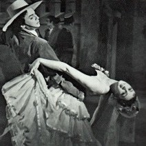 Tamāra Vītiņa un Alfrēds Spura baleta skatuvē