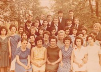 Vera Ahmetova kopā ar savu klasi