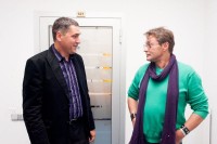 Олег Пека с Александром Домогаровым