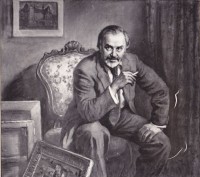 Mihails Korņeckis. Induļa Zariņa portrets