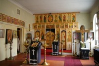 Interior of the church of St. Archangel Michael in Seda
