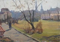 Vladimir Kozin. Spring in Riga. 