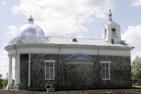 Ilzeskalns church from the northern (right) side
