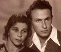 Leah Levitan and Leonid Tsilevitch at the beginning of their professional careers