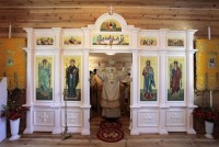 The iconostasis of the church of the Holy Hierarch Nicholas the Wonderworker in Lipuški