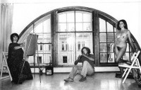 In E. Antomonova's Studio.