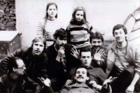 Олег Пека в компании однокурсников