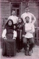Староверческая семья из Резекненского уезда
