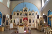 Iconostasis of the church of Saint Nicholas the Wonderworker in Tukums