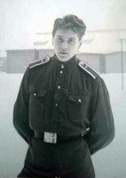 Валерий Петрович Пека во время срочной службы в Советской Армии