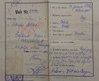 Латвийский паспорт Божены Витвицкой
