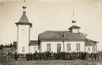 Князь-Владимирская церковь в Виксне в 1930-е годы