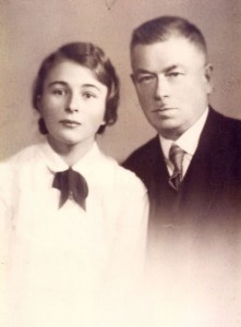 Professor Sinaisky with his daughter Natalia
